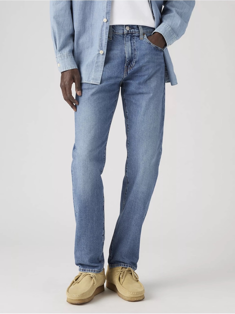 Men's Levi’s 102 Taper Fit Blue Jeans